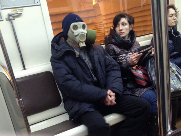 «Модники» в московском метро (30 фото)