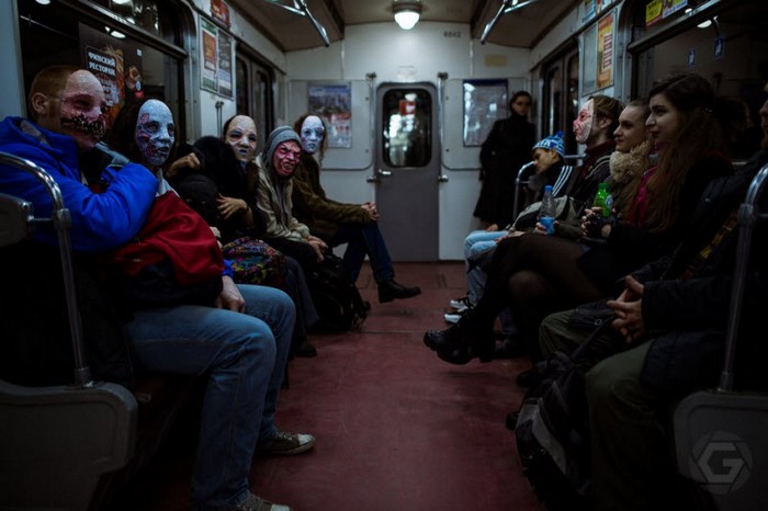 «Модники» в московском метро (35 фото)
