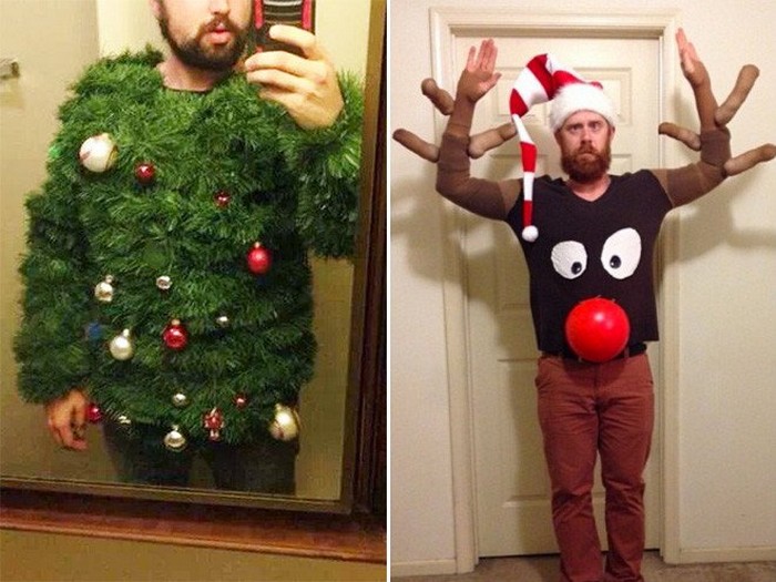 Смешные и нелепые рождественские свитера (24 фото)