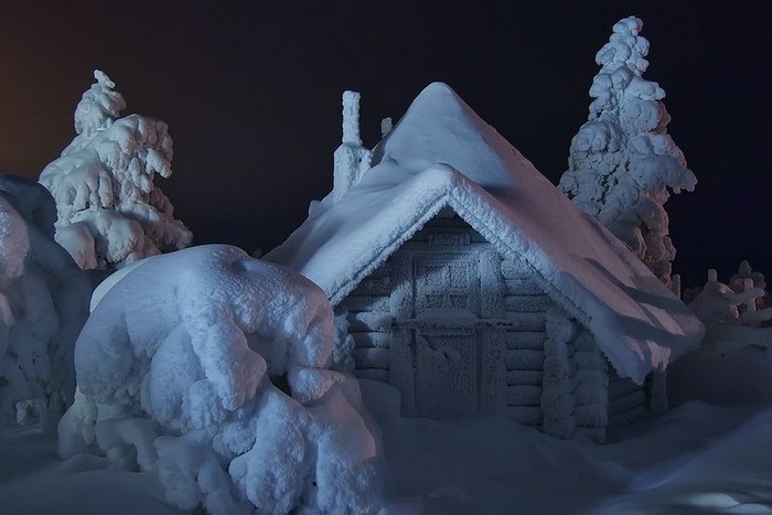 Зимние пейзажи от Максима Евдокимова (30 фото)