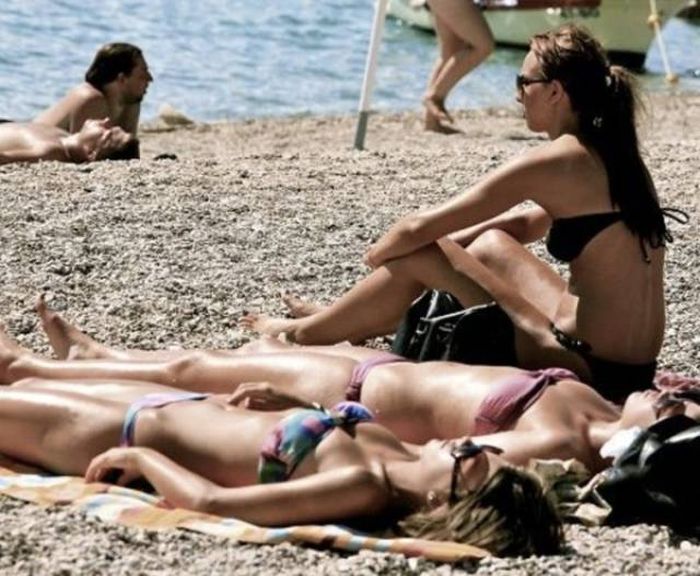 Красавицы с пляжей Хорватии (40 фото)