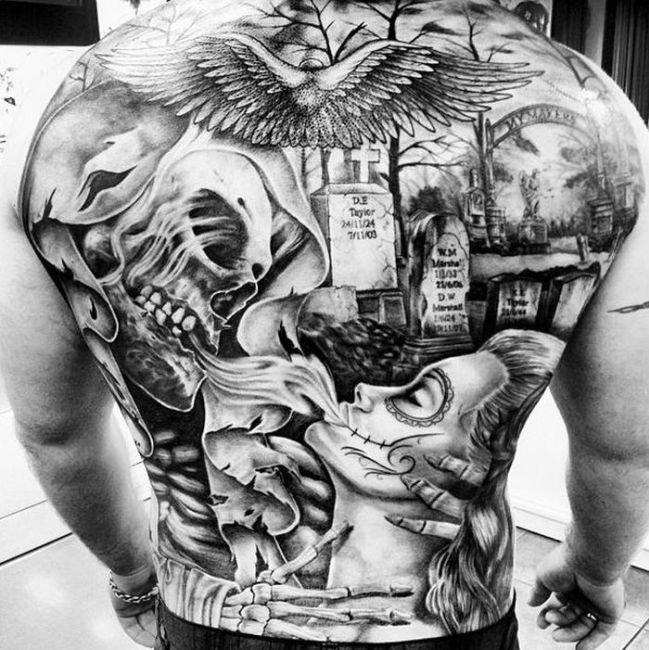 Реалистичные татуировки от Дрю Апиктура (40 фото)